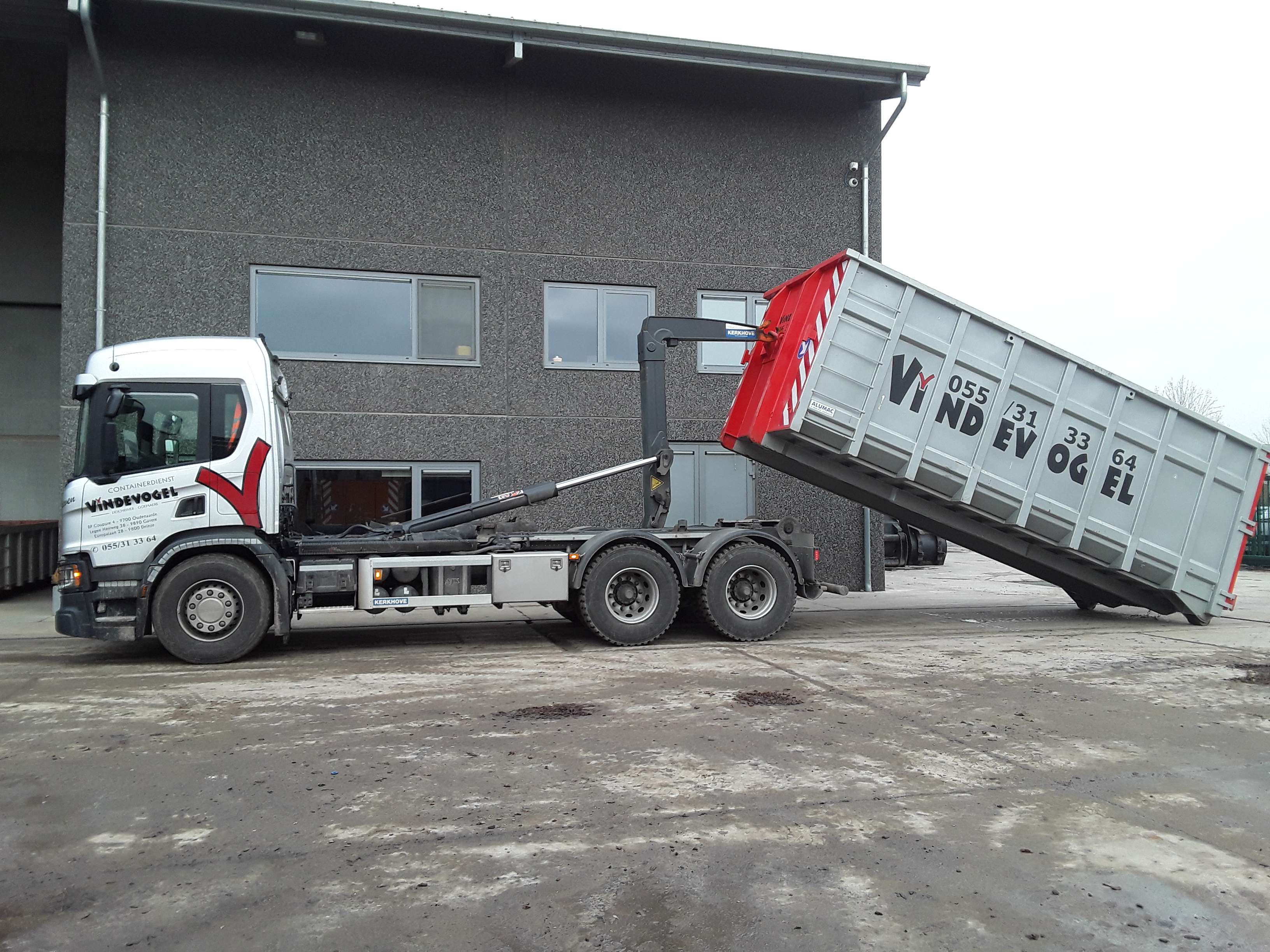 afvalcontainerverhuurders Oudenaarde | Containerdienst Vindevogel BV