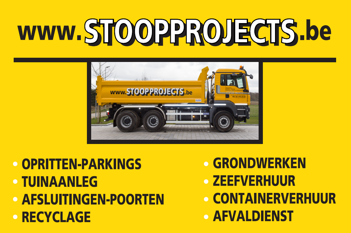 afvalcontainerverhuurders Zele Stoop Projects BVBA